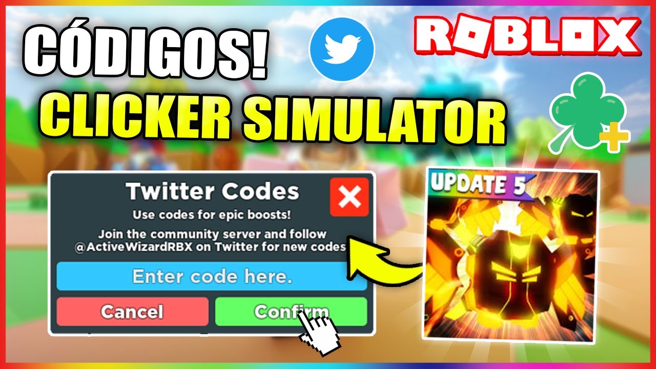 Códigos de Clicker Simulator