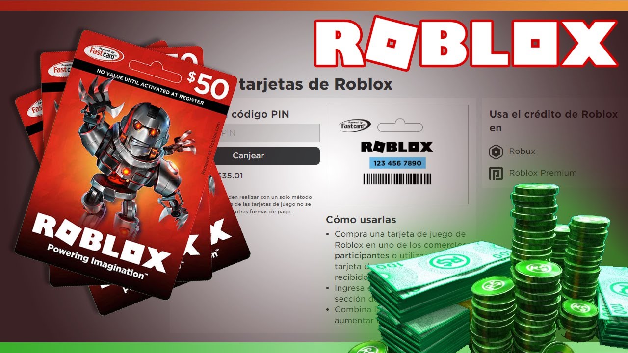 Cómo funcionan las tarjetas de Roblox