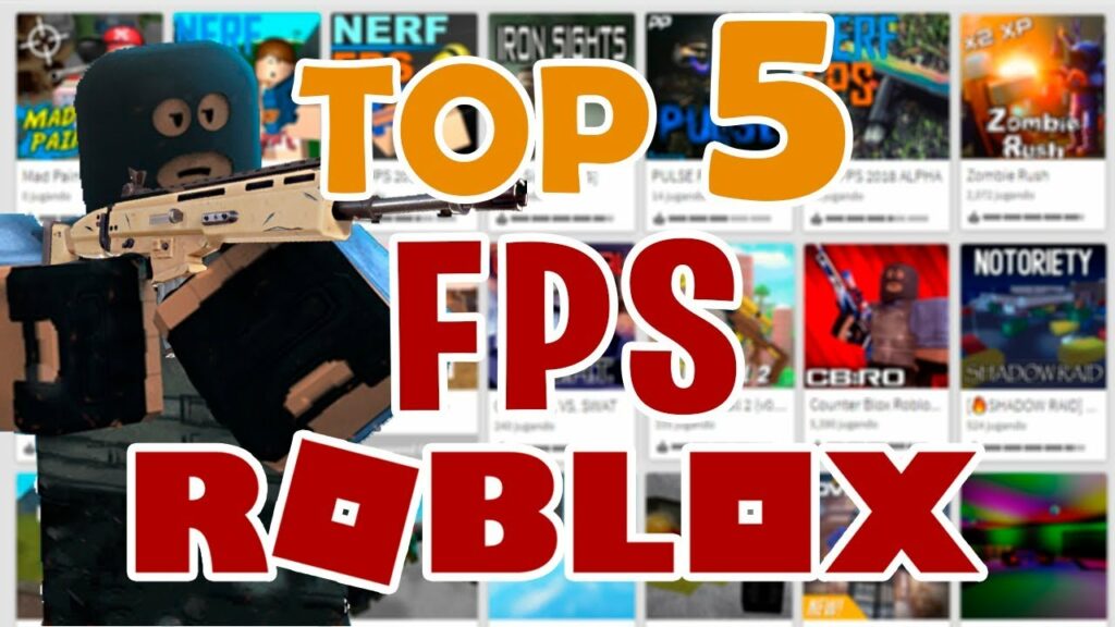 Los Mejores Juegos FPS en Roblox