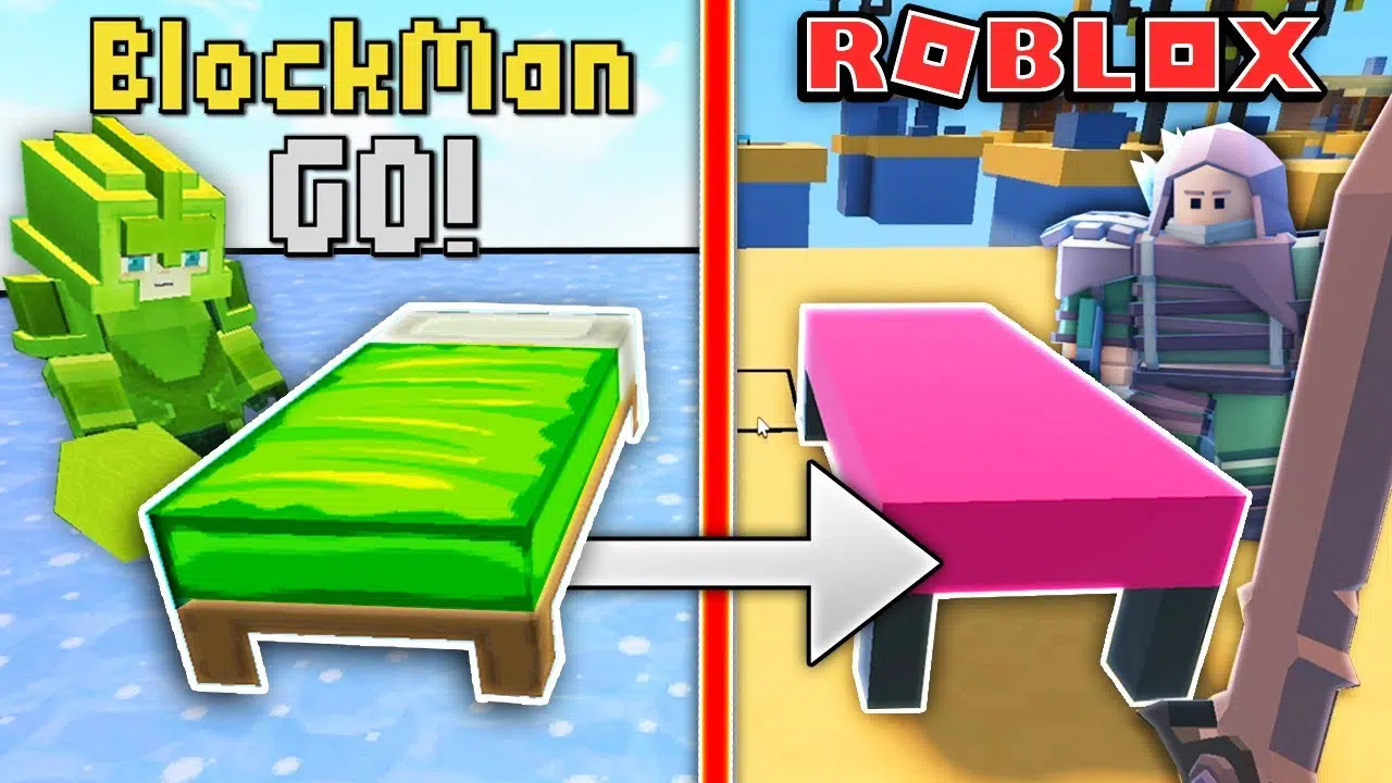 Roblox vs Blockman go