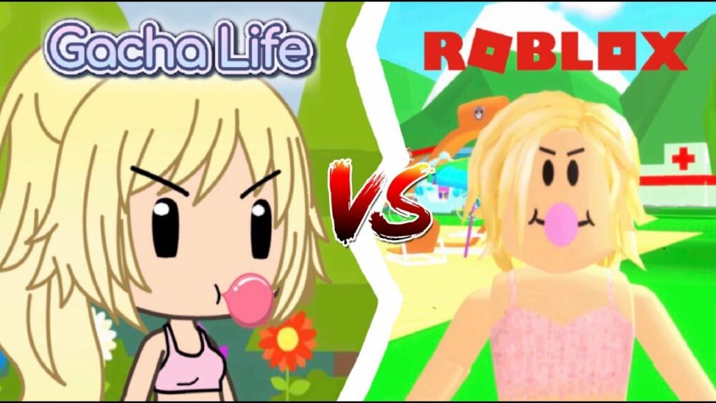 Roblox vs Gacha Life