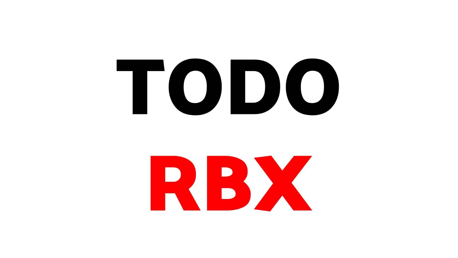 TODORBX: Guides, Tricks and Codes for ALL ROBLOX