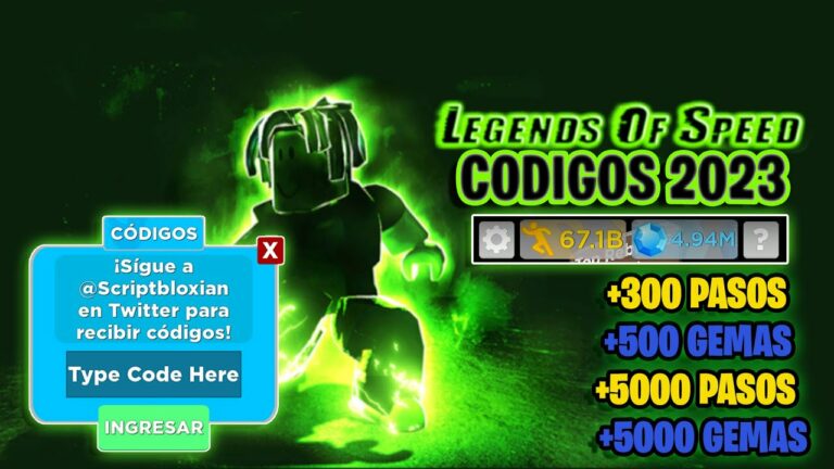    Todos Los Codigos De Legends Of Speed De Roblox 768x432 