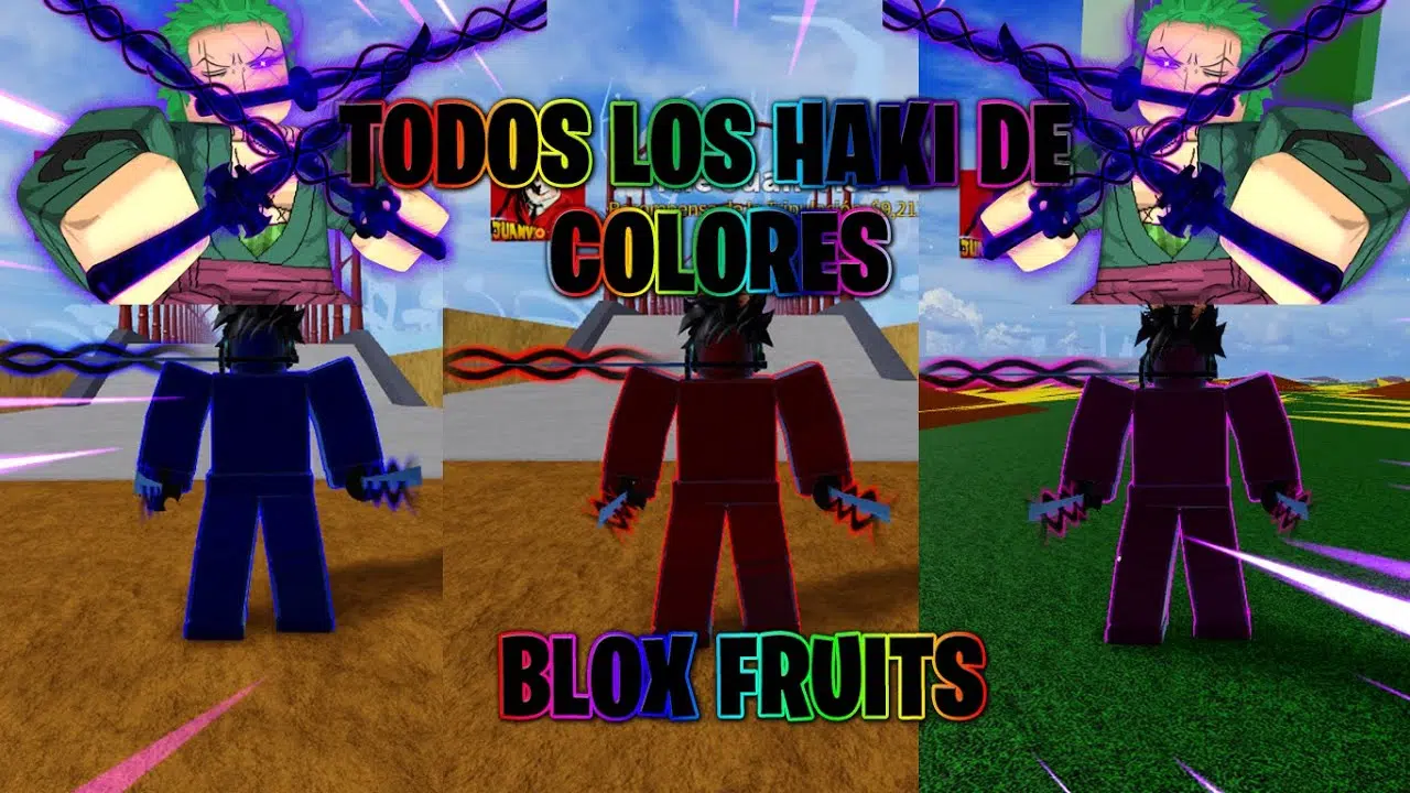 Todos los colores de haki Blox Fruits